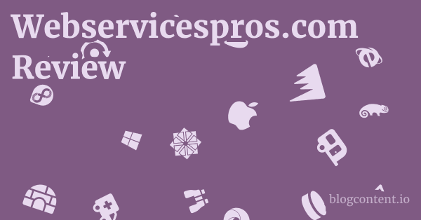 Webservicespros.com Review 1 by Partners