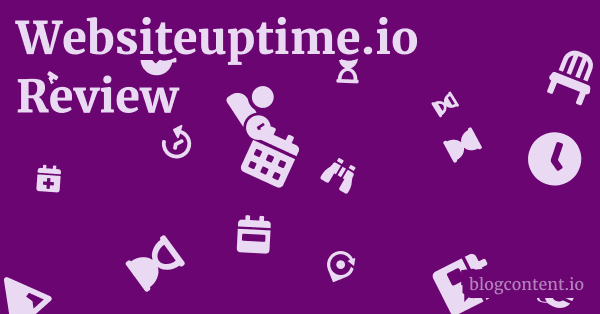 Websiteuptime.io Review 1 by Partners