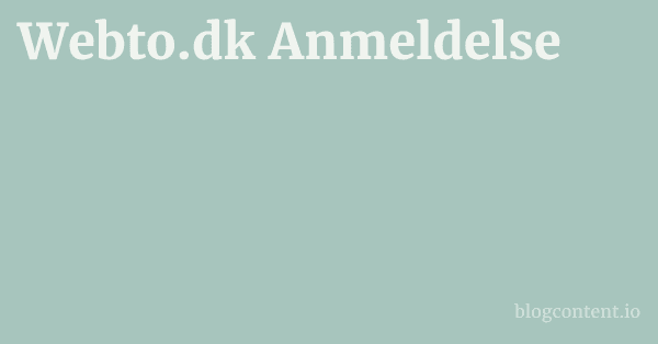 Webto.dk Anmeldelse 1 by Partners