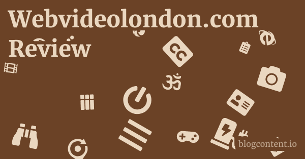Webvideolondon.com Review 1 by Partners