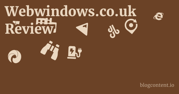 Webwindows.co.uk Review 1 by Partners