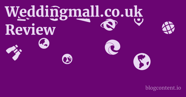 Weddingmall.co.uk Review 1 by Partners