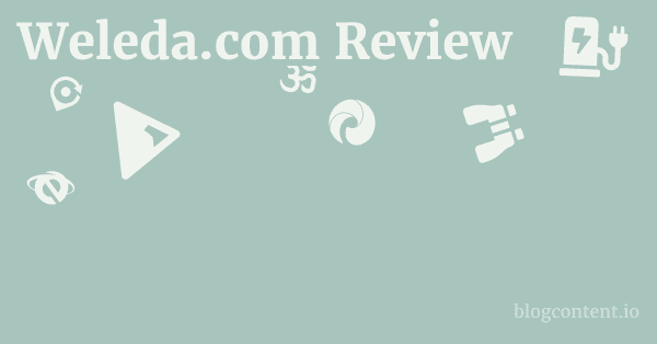Weleda.com Review 1 by Partners