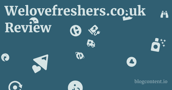 Welovefreshers.co.uk Review 1 by Partners