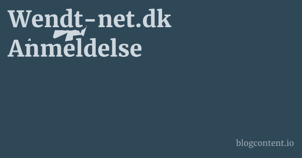Wendt-net.dk Anmeldelse 1 by Partners