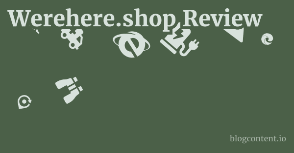 Werehere.shop Review 1 by Partners