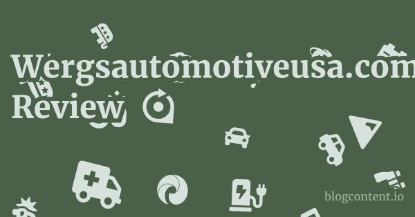 Wergsautomotiveusa.com Review 1 by Partners