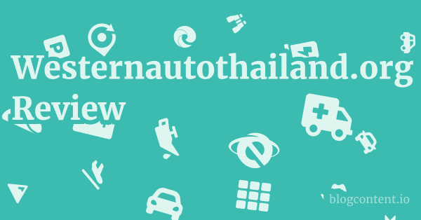 Westernautothailand.org Review 1 by Partners