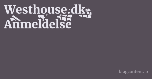 Westhouse.dk Anmeldelse 1 by Partners