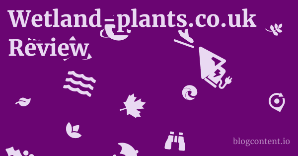 Wetland-plants.co.uk Review 1 by Partners