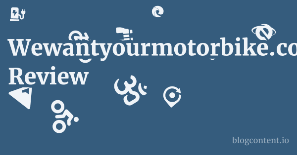 Wewantyourmotorbike.com Review 1 by Partners