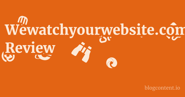 Wewatchyourwebsite.com Review 1 by Partners