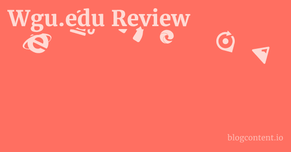 Wgu.edu Review 1 by Partners