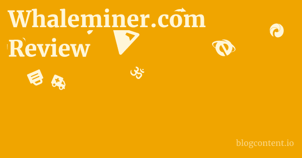 Whaleminer.com Review 1 by Partners