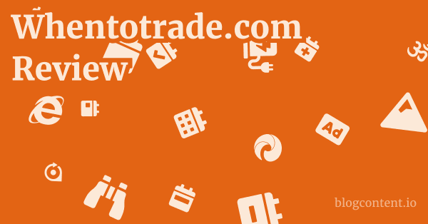 Whentotrade.com Review 1 by Partners