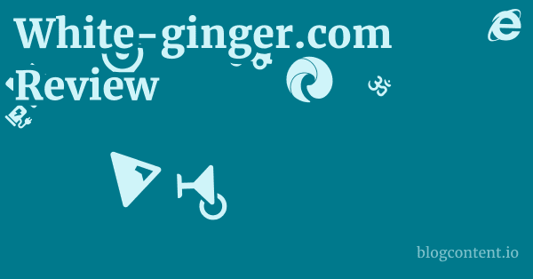 White-ginger.com Review 1 by Partners
