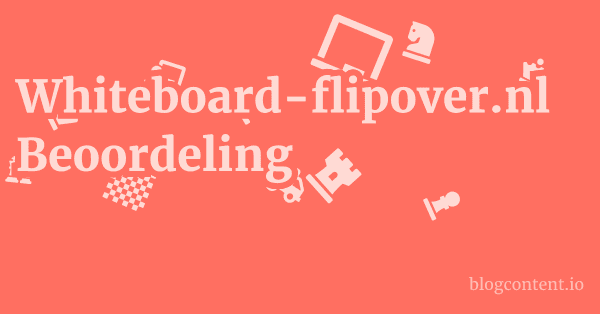 Whiteboard-flipover.nl Beoordeling 1 by Partners