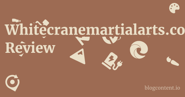 Whitecranemartialarts.co.uk Review 1 by Partners