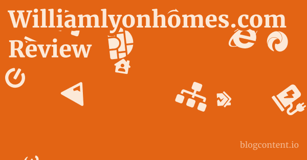 Williamlyonhomes.com Review 1 by Partners