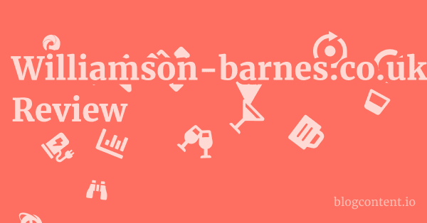 Williamson-barnes.co.uk Review 1 by Partners