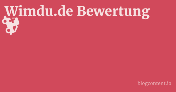 Wimdu.de Bewertung 1 by Partners
