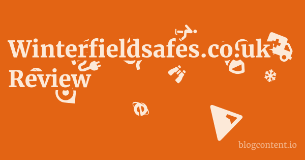 Winterfieldsafes.co.uk Review 1 by Partners