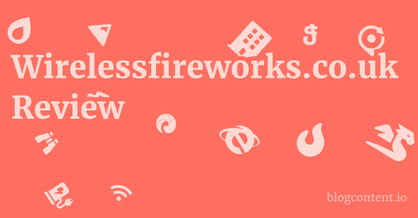 Wirelessfireworks.co.uk Review 1 by Partners