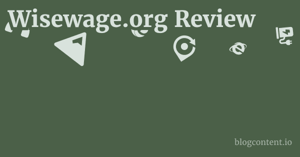Wisewage.org Review 1 by Partners