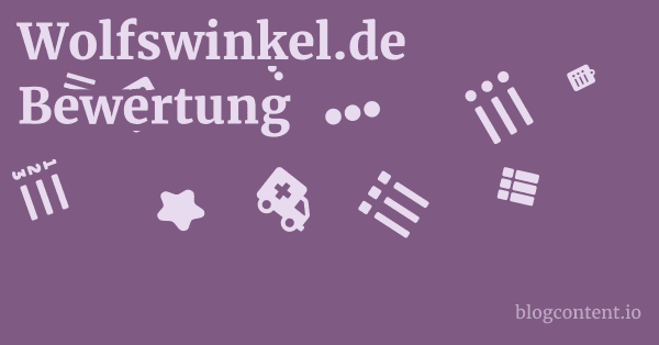 Wolfswinkel.de Bewertung 1 by Partners