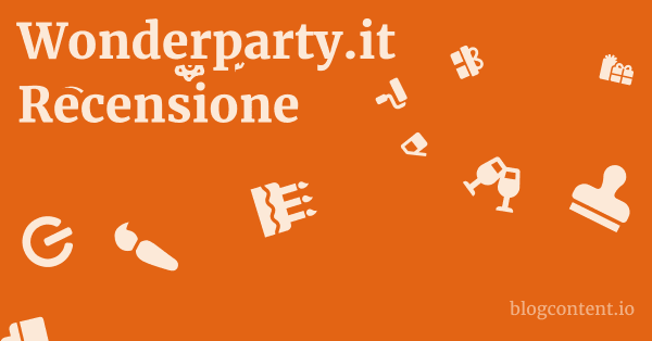Wonderparty.it Recensione 1 by Partners