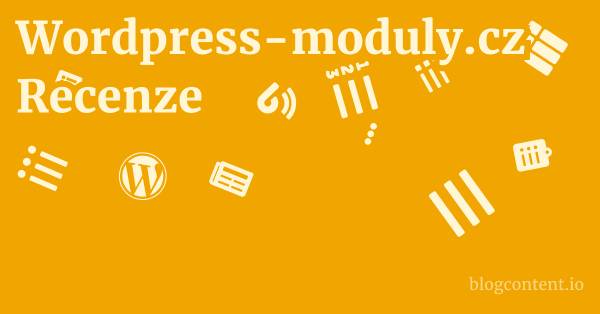 Wordpress-moduly.cz Recenze 1 by Partners