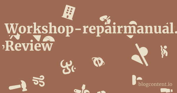 Workshop-repairmanual.com Review 1 by Partners