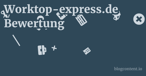 Worktop-express.de Bewertung 1 by Partners