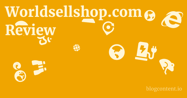 Worldsellshop.com Review 1 by Partners