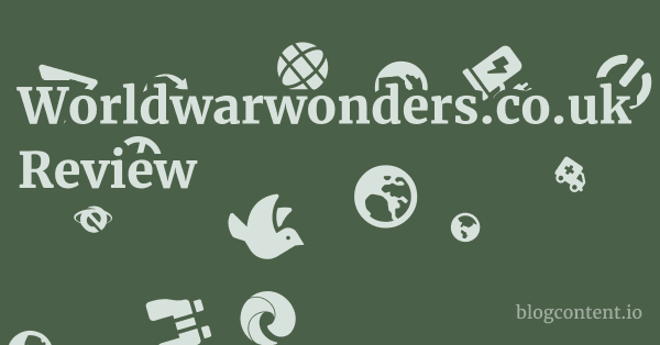 Worldwarwonders.co.uk Review 1 by Partners