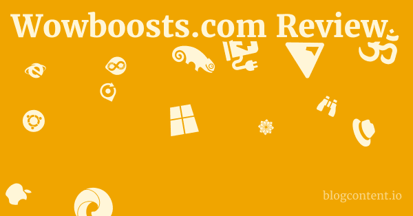 Wowboosts.com Review 1 by Partners