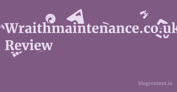 Wraithmaintenance.co.uk Review 1 by Partners