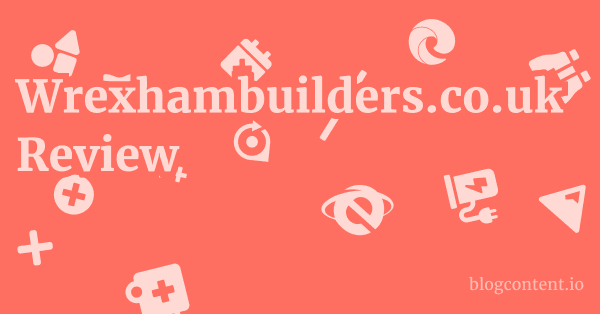 Wrexhambuilders.co.uk Review 1 by Partners