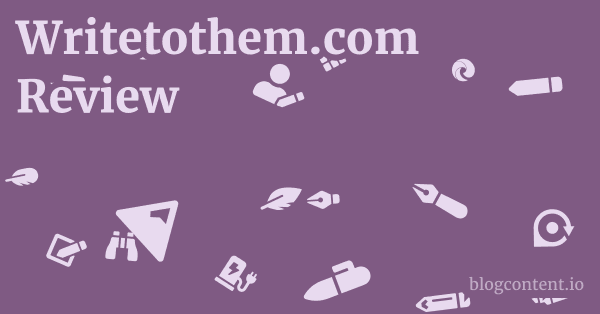 Writetothem.com Review 1 by Partners