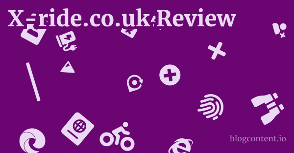 X-ride.co.uk Review 1 by Partners