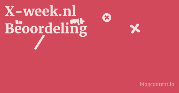 X-week.nl Beoordeling 1 by Partners