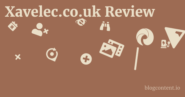 Xavelec.co.uk Review 1 by Partners