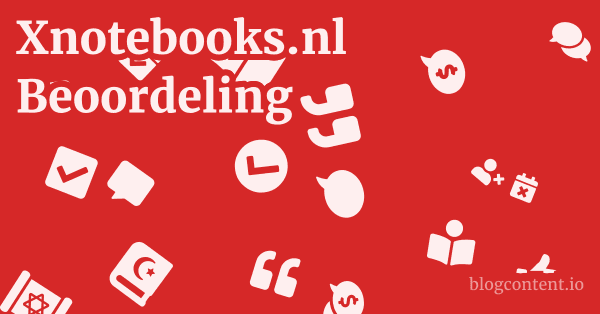 Xnotebooks.nl Beoordeling 1 by Partners