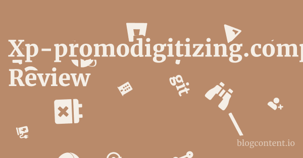 Xp-promodigitizing.company.site Review 1 by Partners