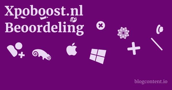 Xpoboost.nl Beoordeling 1 by Partners