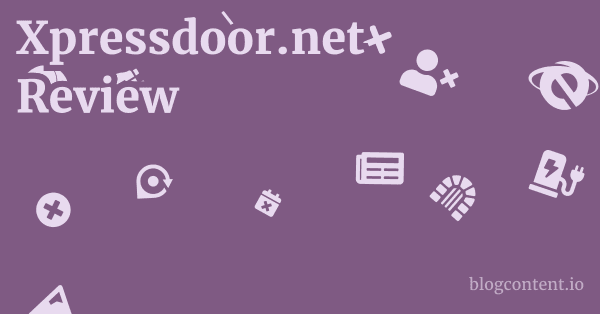Xpressdoor.net Review 1 by Partners