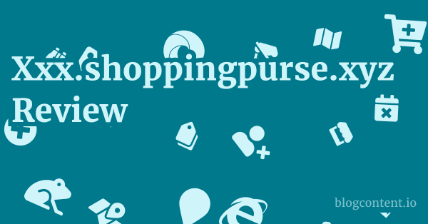 Xxx.shoppingpurse.xyz Review 1 by Partners