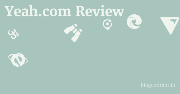 Yeah.com Review 1 by Partners
