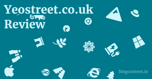 Yeostreet.co.uk Review 1 by Partners