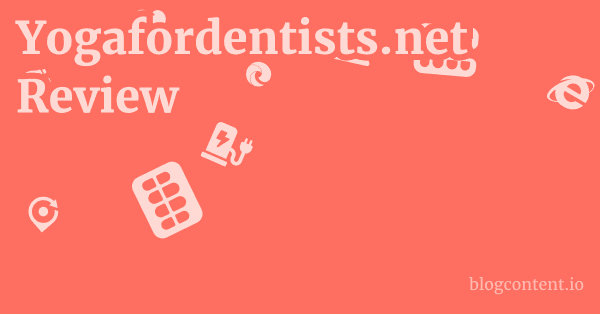 Yogafordentists.net Review 1 by Partners